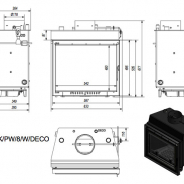 Миниатюра Топка Antek PW 8 c теплообменником 2