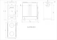 Миниатюра Печь отопительная Матрица 200 2