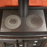 Миниатюра Отопительно-варочная печь La Nordica TermoSuprema Compact D.S.A. Nero 3