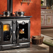 Миниатюра Отопительно-варочная печь La Nordica TermoSuprema Compact D.S.A. Nero 2